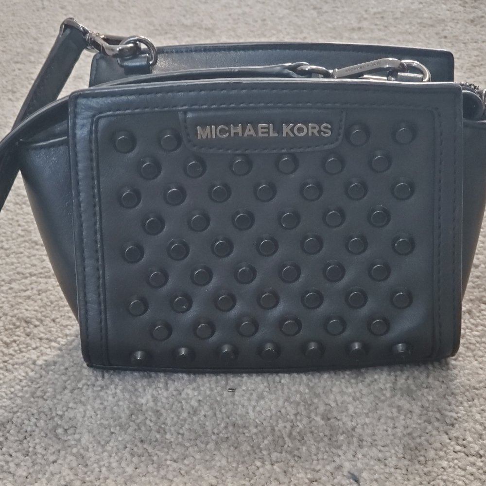Michael Kors mini studded crossbody bag